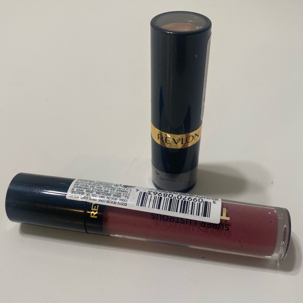 Revlon Black Tube Lipstick and Gloss Duo